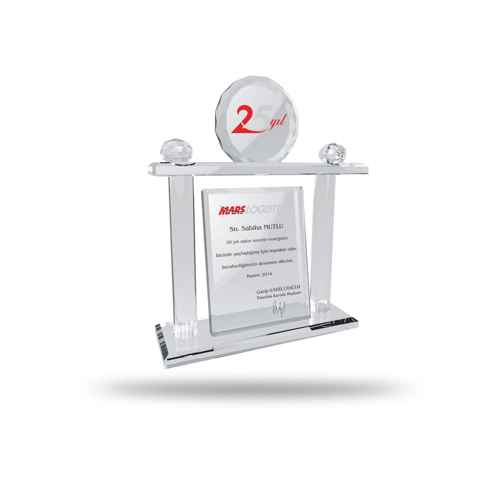 Kristal Plaket