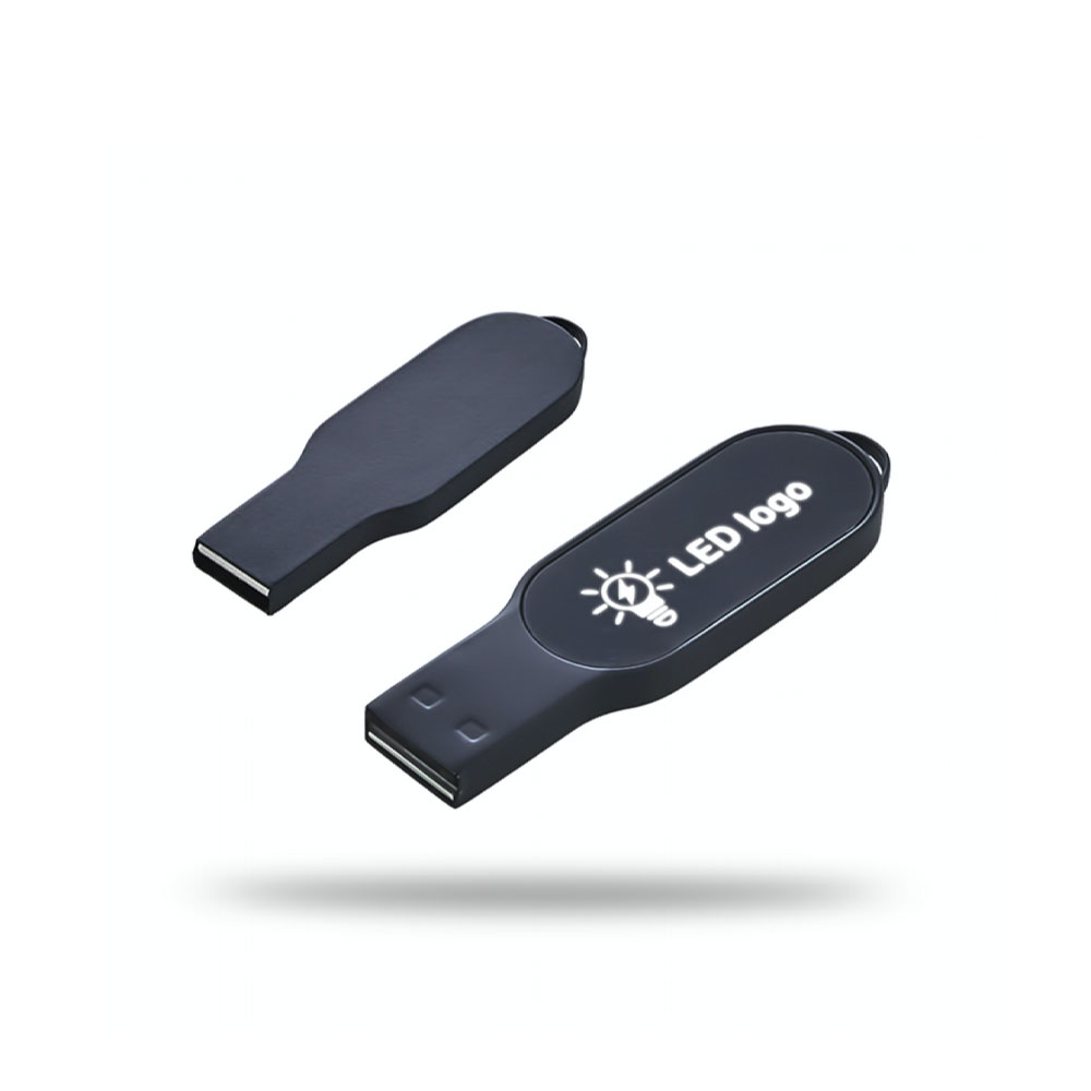 Işıklı Rubber USB Bellek